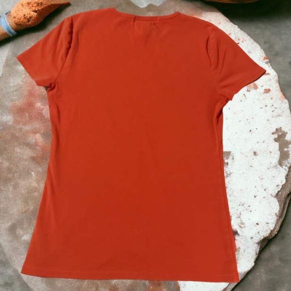 LAUREN RALPH LAUREN JACKIE TEE Short Sleeve Classic Stretchy Cotton Baby Tee - Picture 2 of 6